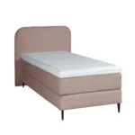 Boxspring Bouclé Oud Roze 90 x210 Luxe 7-zones pocketvering