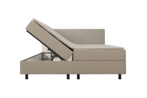 Boxspring Beige Opbergruimte 180 x210 7-zones Pocketvering
