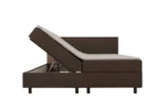 Boxspring Bruin Opbergruimte 180 x200 Pocketvering HR Topper