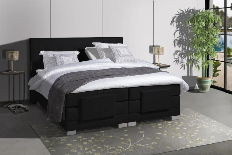 Elektrische Boxspring Nauplion - Complete set incl. montage 90x200