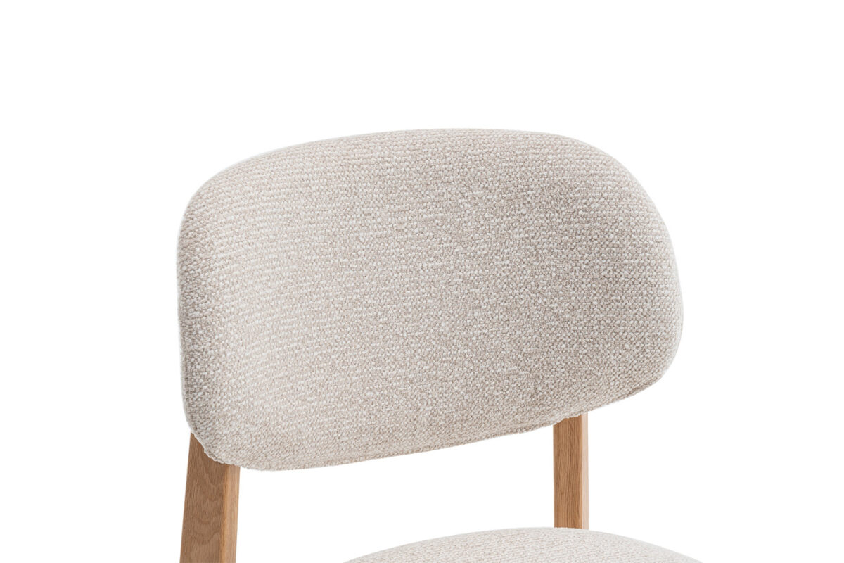 Eetkamerstoel Cordoba Zonder armleuning naturel eiken beige – foto 16