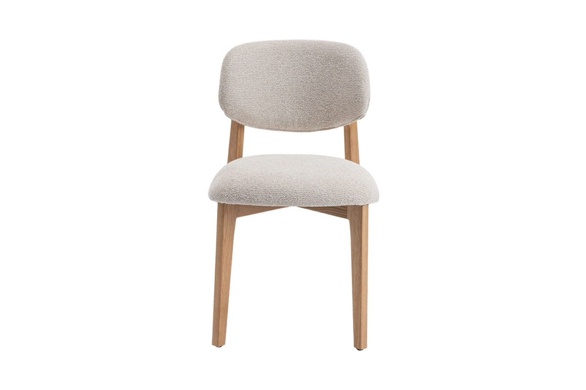Eetkamerstoel Cordoba Zonder armleuning naturel eiken beige – foto 4