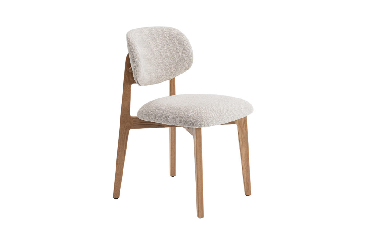 Eetkamerstoel Cordoba Zonder armleuning naturel eiken beige – foto 6