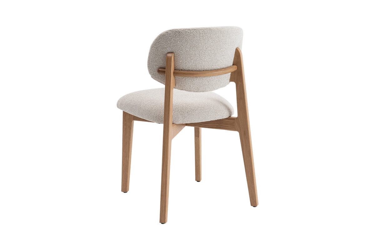 Eetkamerstoel Cordoba Zonder armleuning naturel eiken beige – foto 8