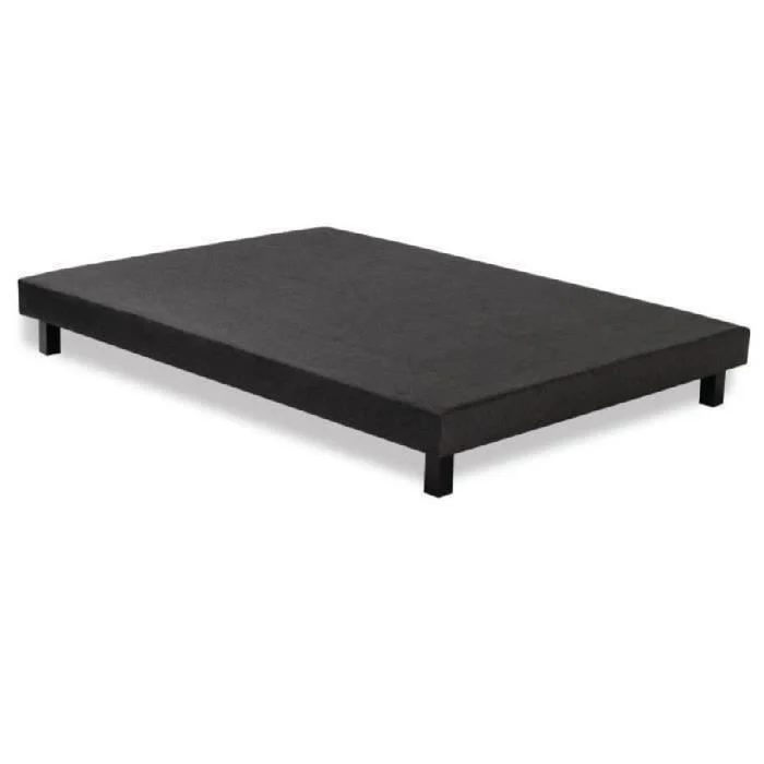 Boxspringbodem 160 x 200 cm Antracietgrijs Massief Grenen - Afbeelding 2