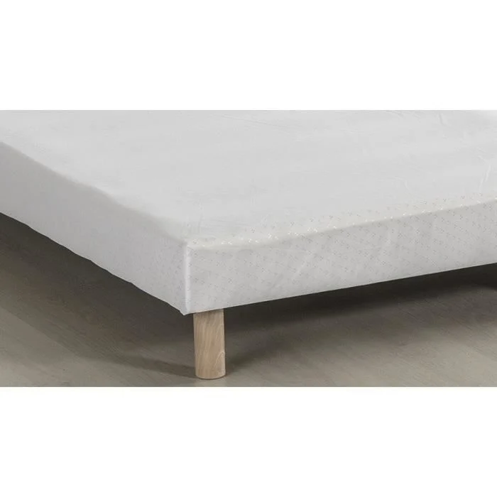 Lattenbodem 180 x 200 cm Wit Massief Grenen met Poten - Afbeelding 3
