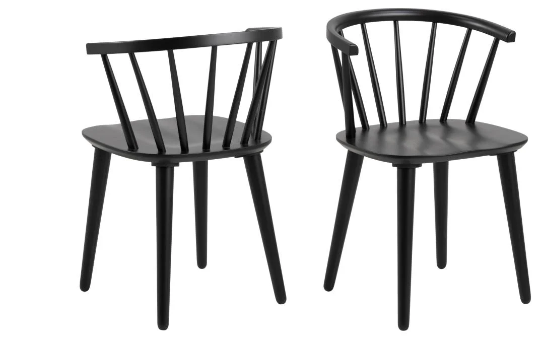 De Eettafel Nieuwe Sfeer 115 CM Rond MDF Mat met een zwarte basis wordt getoond vanuit verschillende hoeken op een witte achtergrond.