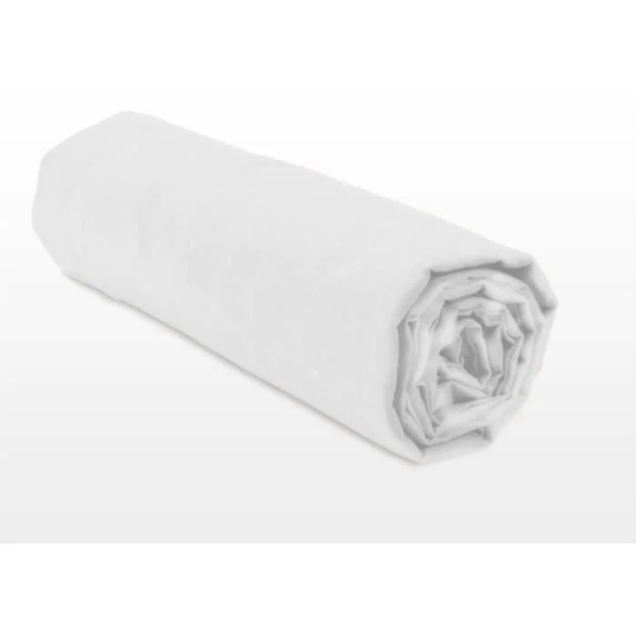 Hoeslaken 180 x 200 cm Wit Microvezel Hoek 30 cm - Afbeelding 4