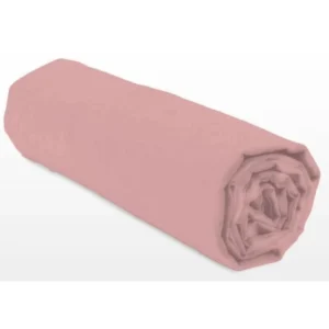 Hoeslaken 140 x 190 cm Roze Boxspring 35 cm hoek
