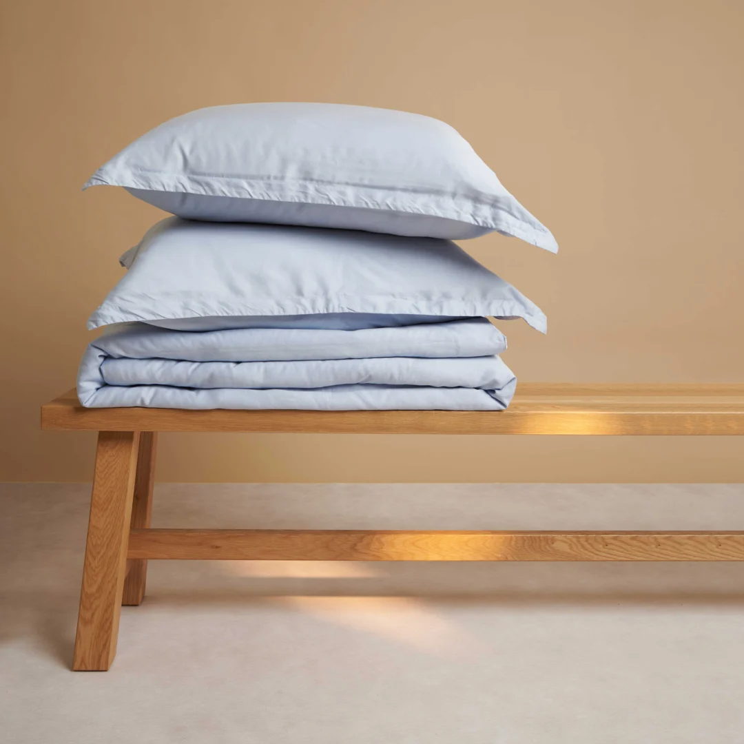 Dekbedovertrek Blauw 200x220 Strakke  pasvorm