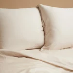 Kussensloop 50 x 70 cm Beige TENCEL™ Lyocell Hypoallergeen