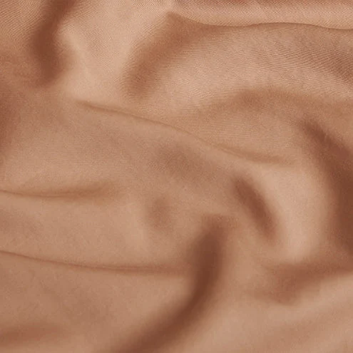Hoeslaken 160 x 200 x 30 cm Perzik Tencel Lyocell Mat - Afbeelding 4