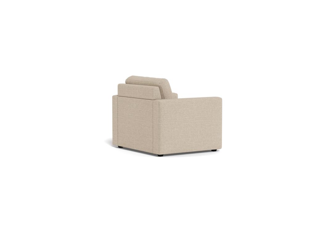 Slaapbank Zoonnik beige metaal - Afbeelding 3