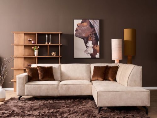 Bank Slaskia beige velvet