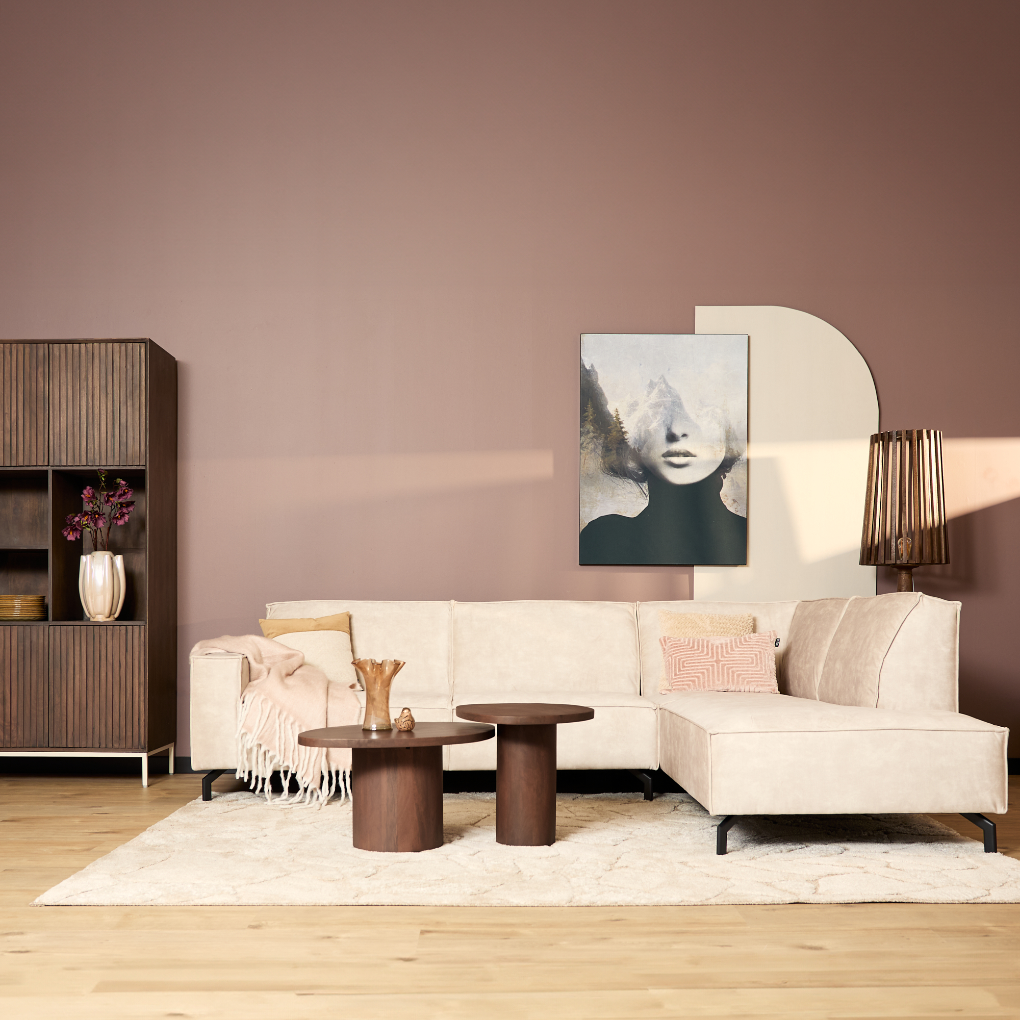 Bank Slaskia beige velvet - Afbeelding 6