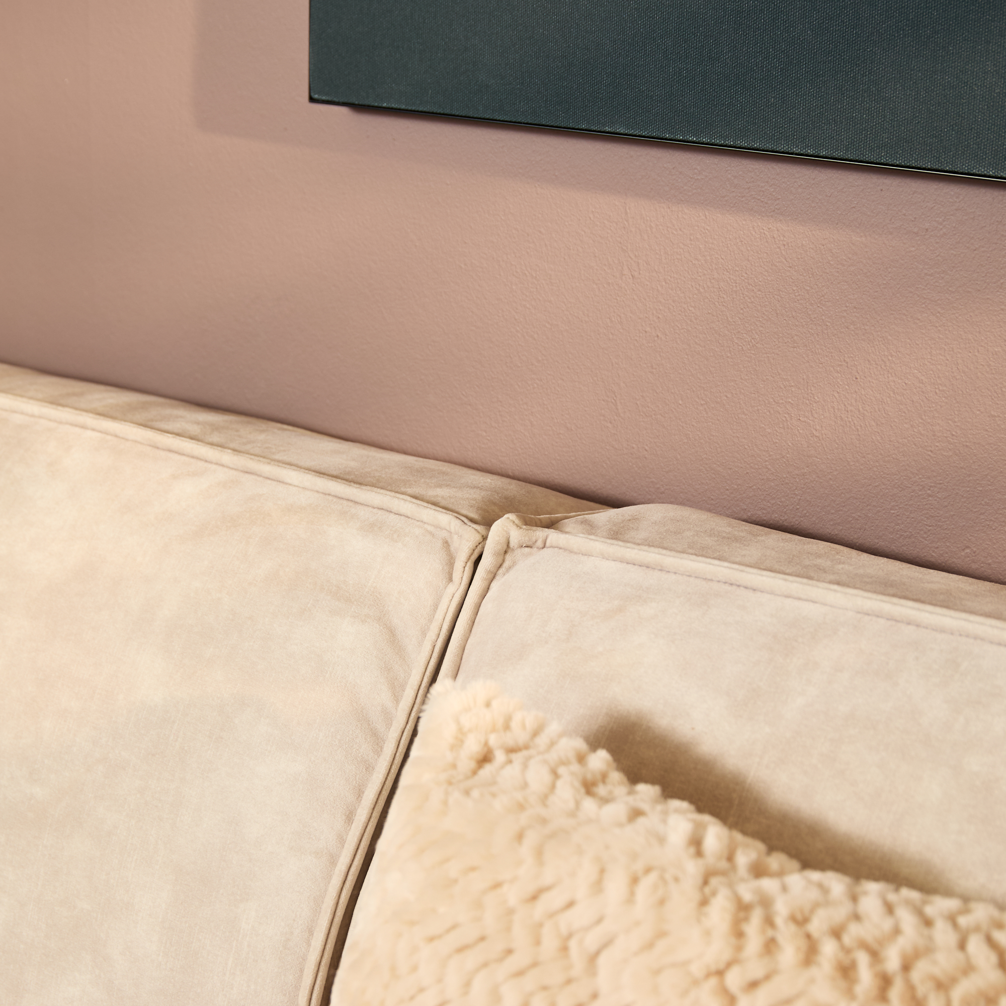 Bank Slaskia beige velvet - Afbeelding 9