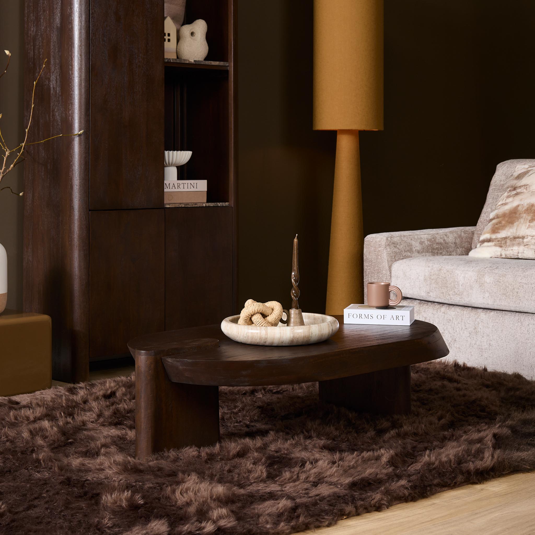 Salontafel Kauba 125 cm hout
