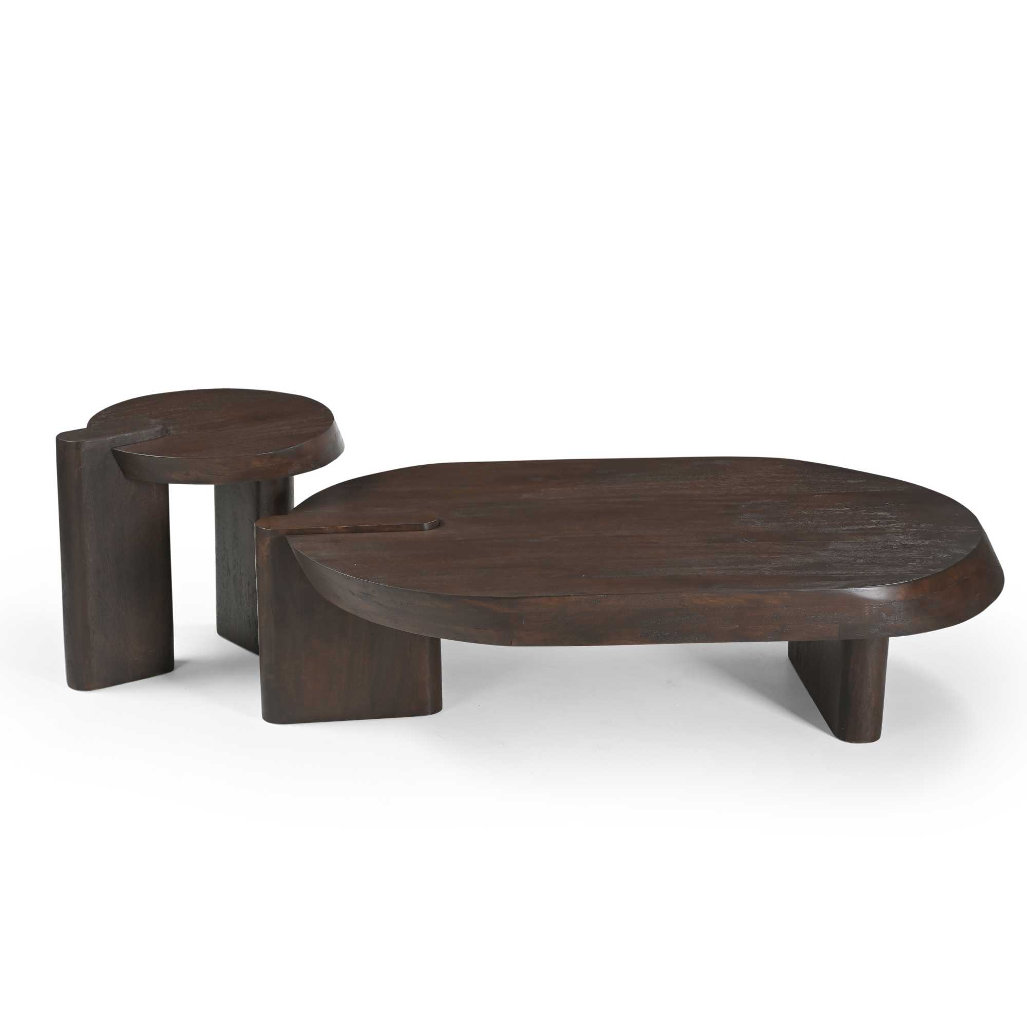 Salontafel Kauba 125 cm hout - Afbeelding 11