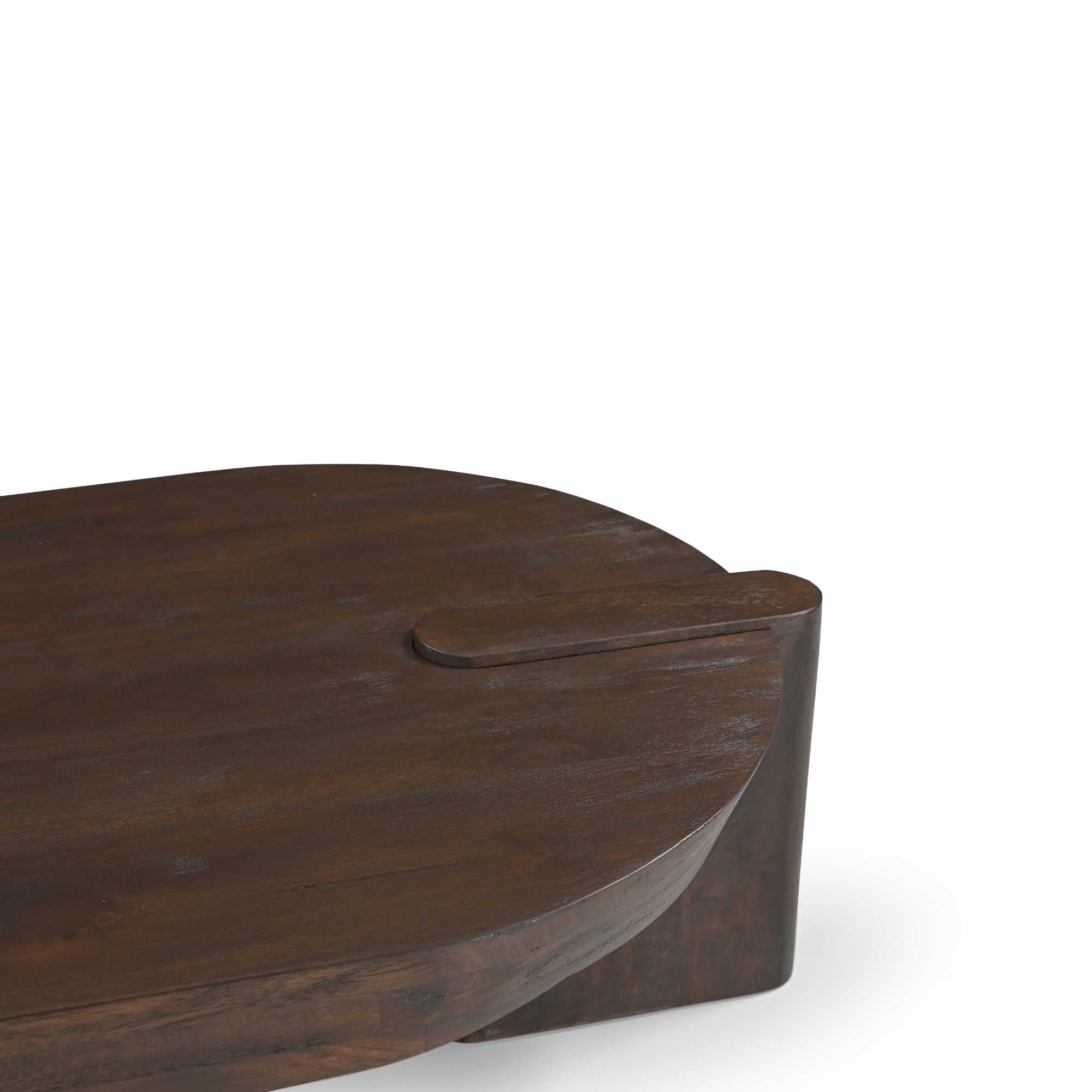 Salontafel Kauba 125 cm hout - Afbeelding 10