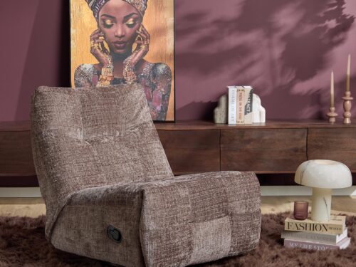 Relaxfauteuil Viekin wit