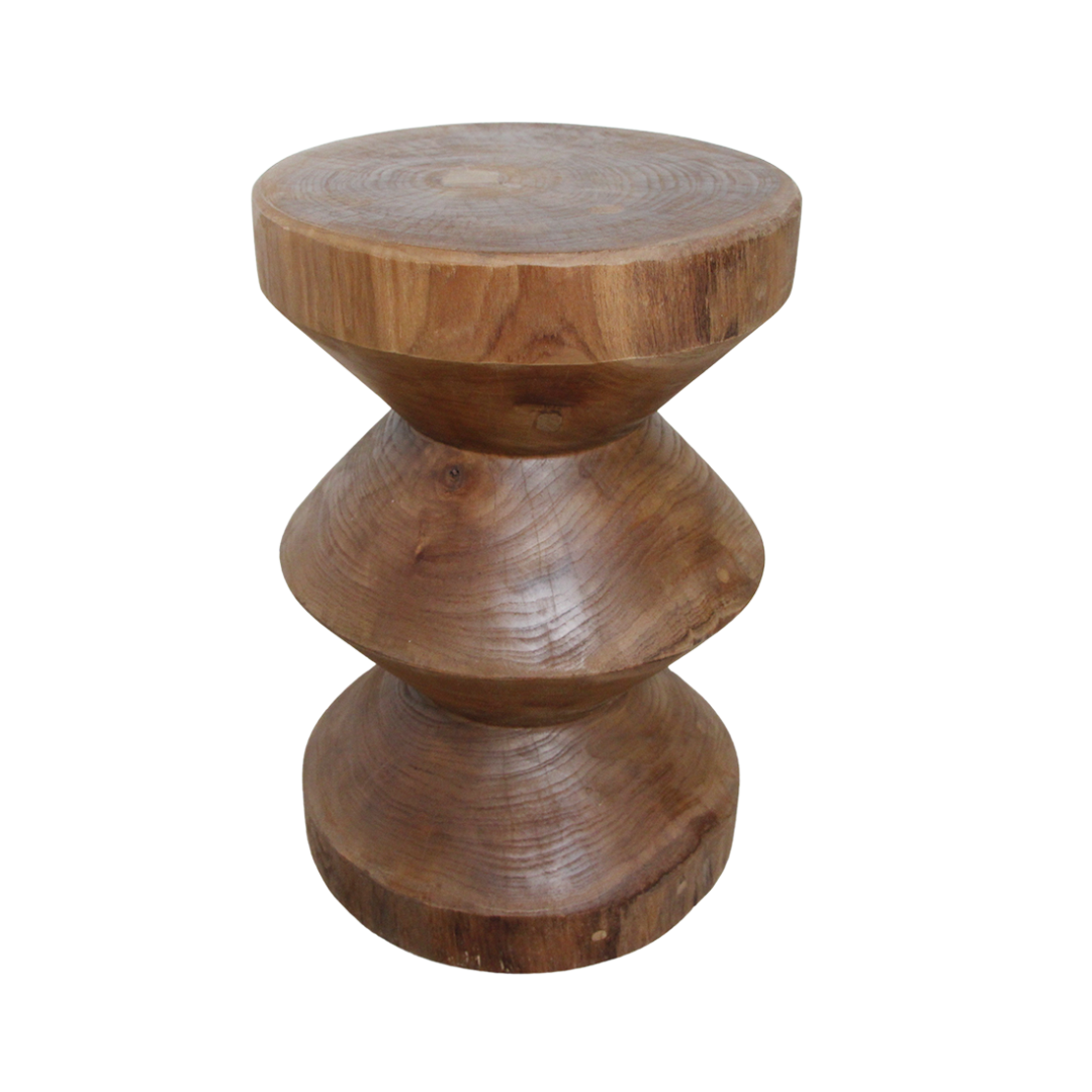 Bijzettafel Teissang Teak 45 cm - Afbeelding 4