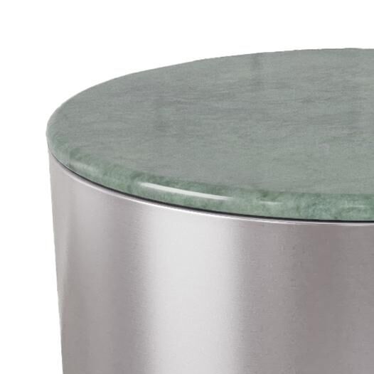 Salontafel Groen 45 CM Rond Marmer - Afbeelding 6