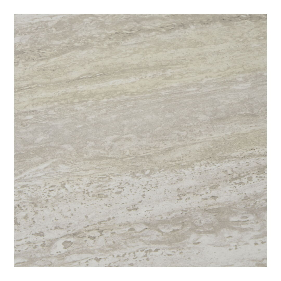 Bijzettafel Beige, Zwart 40 x 40 CM Vierkant Staal - Afbeelding 4