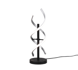 TRIO Tafellamp Sequence: Moderne tafellamp met spiraalvormig LED-licht.