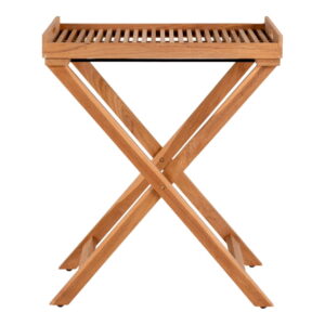 Bijzettafel Teak 40 x 70 CM Rond Teakhout