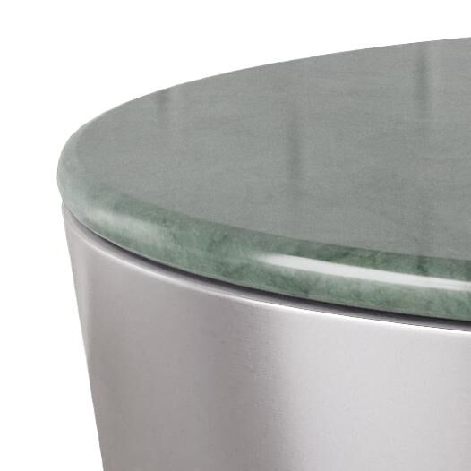 Salontafel Groen 80 CM Rond Marmer - Afbeelding 6