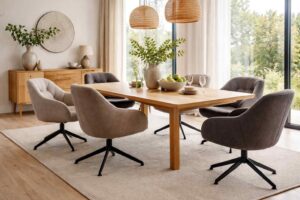 Lounge eetkamerstoelen