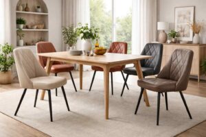 Nepleer eetkamerstoelen