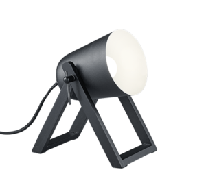 REALITY Tafellamp MARC: Zwarte tafellamp in spotlight design