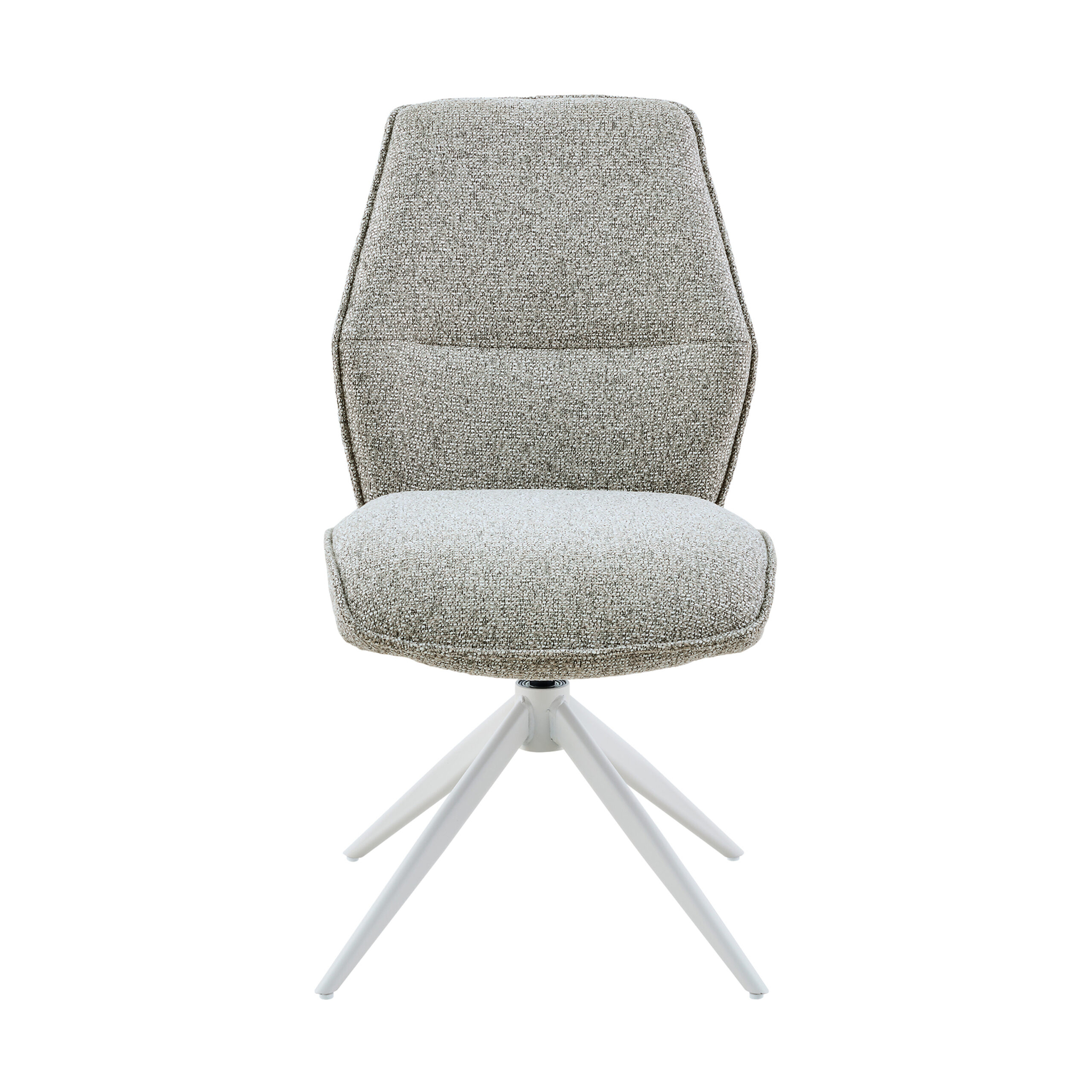 Eetkamerstoel Menone beige metaal - Afbeelding 2