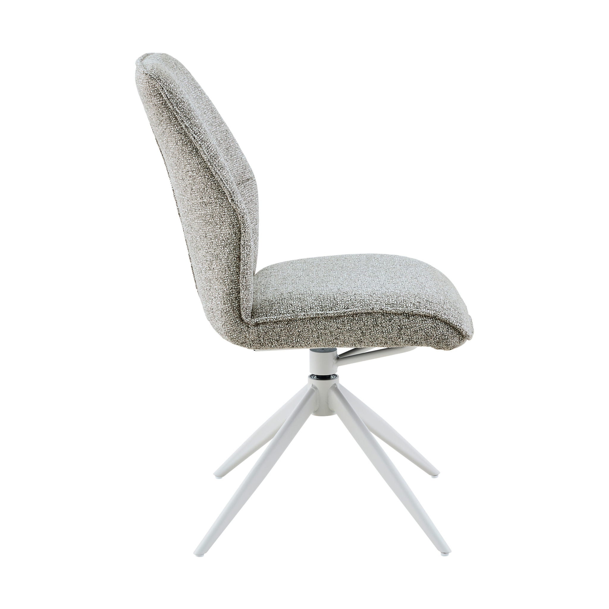 Eetkamerstoel Menone beige metaal - Afbeelding 4