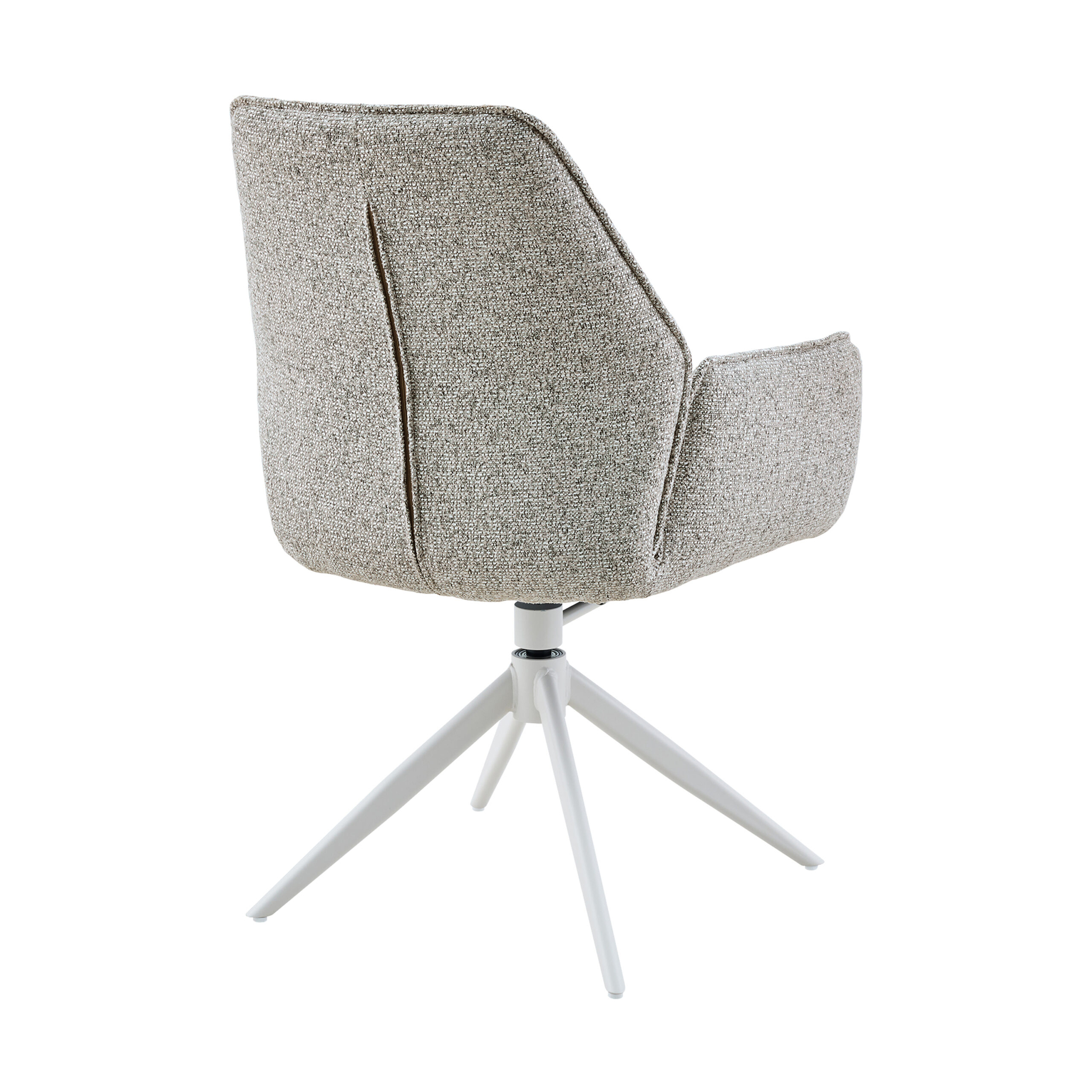 Eetkamerstoel Dunnek beige metaal - Afbeelding 5