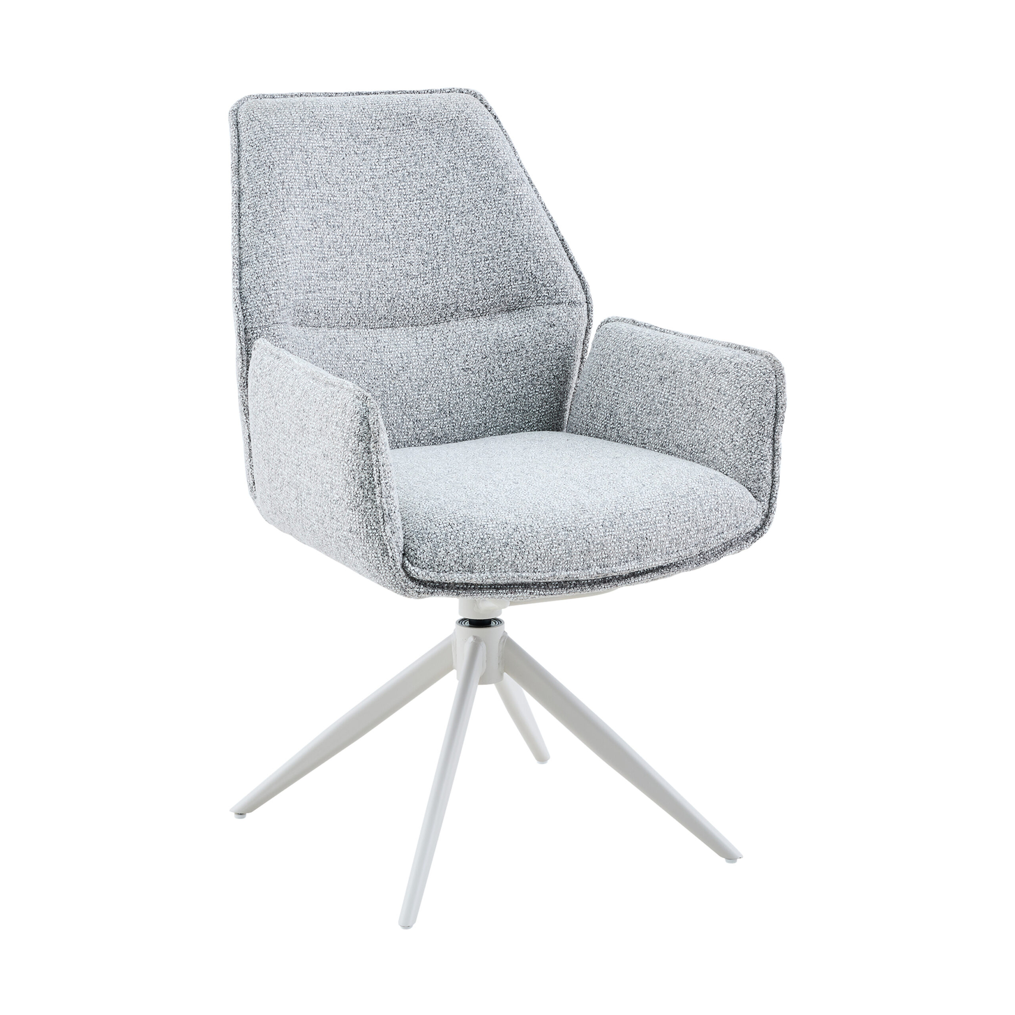 Eetkamerstoel Dunnek beige metaal - Afbeelding 8