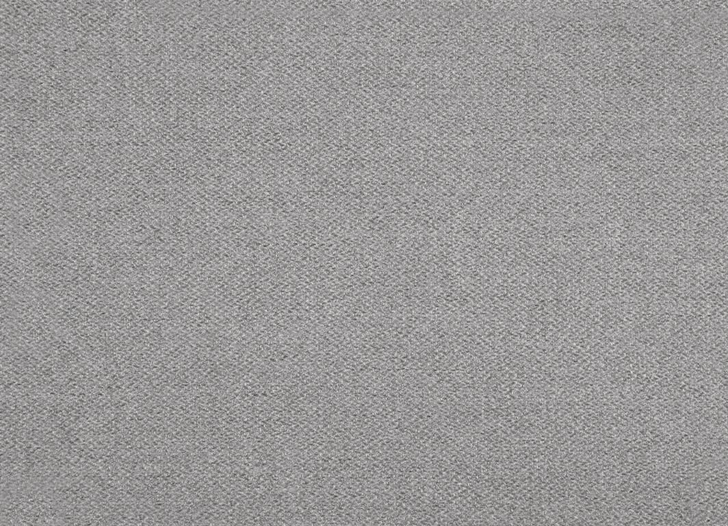 Grijze stoftextuur van de Nora eetkamerstoel met armleuning.