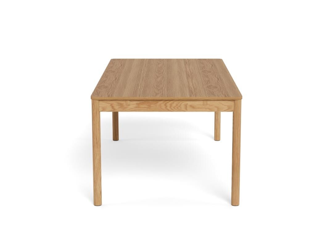 Eettafel Nieuwe Sfeer 100 x 75 CM Rond Eikenhout - Afbeelding 3