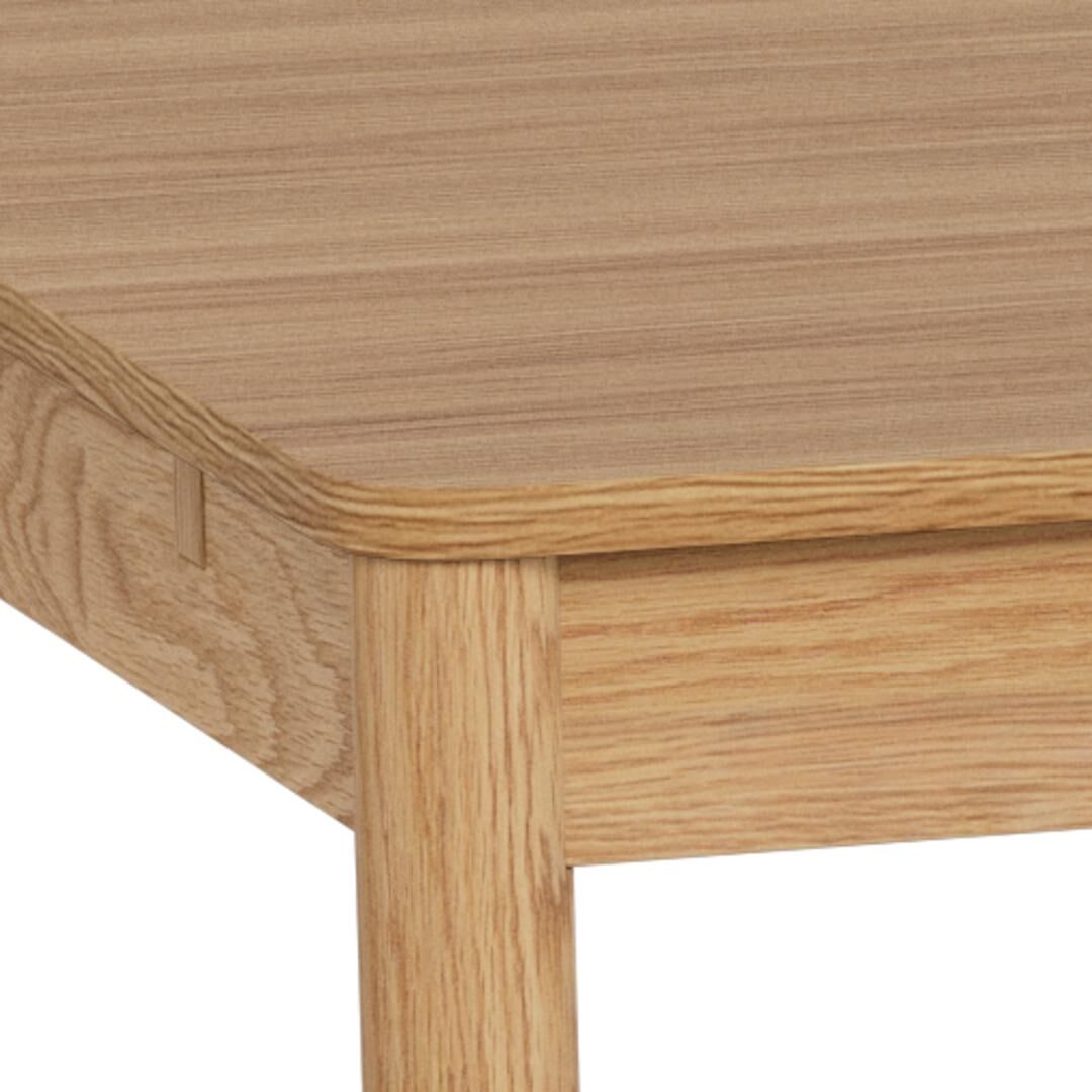 Eettafel Nieuwe Sfeer 100 x 75 CM Rond Eikenhout - Afbeelding 7