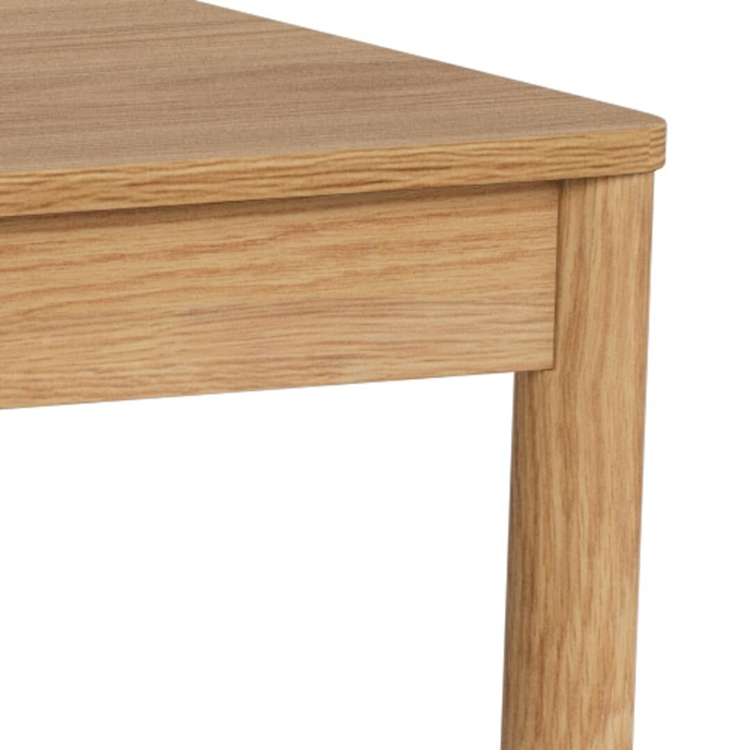 Eettafel Nieuwe Sfeer 100 x 75 CM Rond Eikenhout - Afbeelding 8