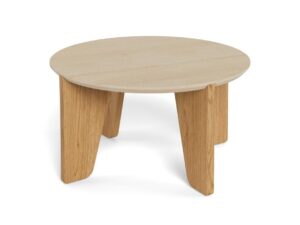Salontafel Beige 80 CM Rond Mdf