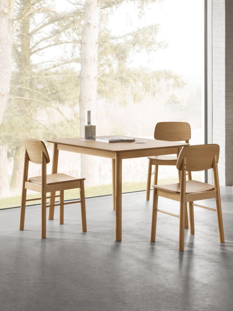 Eettafel Nieuwe Sfeer 120 x 80 CM Rond Eikenhout - Afbeelding 10