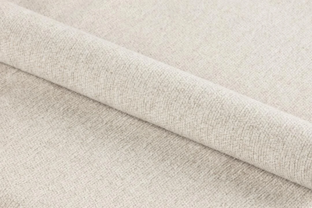 Beige stof, textuur voor midden-loungestoel met armleuning