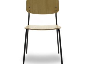 Workliving Bianca Eetkamerstoel Licht Eiken Hout: Stijlvolle eetkamerstoel voor een nieuwe sfeer.
