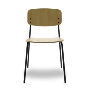 Workliving Bianca Eetkamerstoel Licht Eiken Hout: Stijlvolle eetkamerstoel voor een nieuwe sfeer.