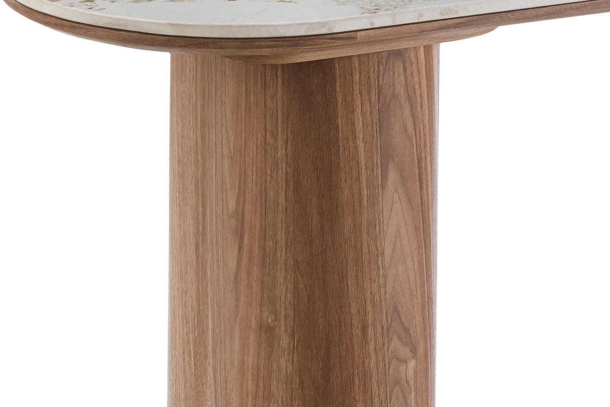 Sidetable Marbella 120 cm marmerlook wit Hotel chique – foto 6