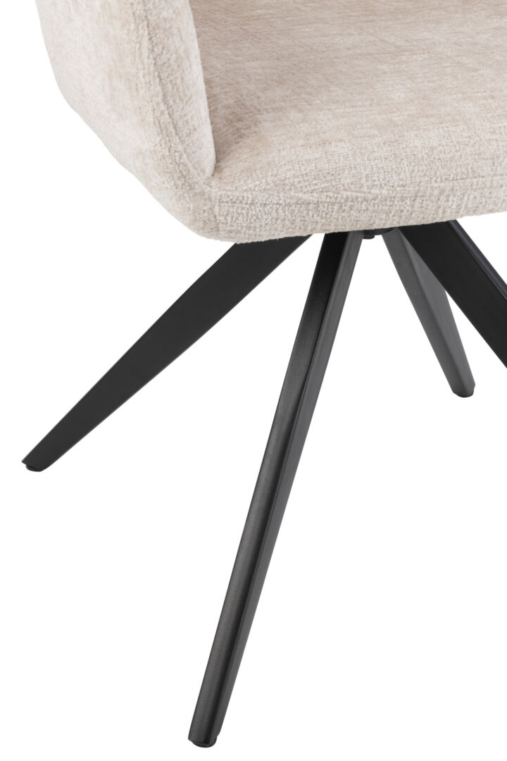 Stoel Louna Metaal Acryl Ivoor | Nieuwe Sfeer - Afbeelding 5