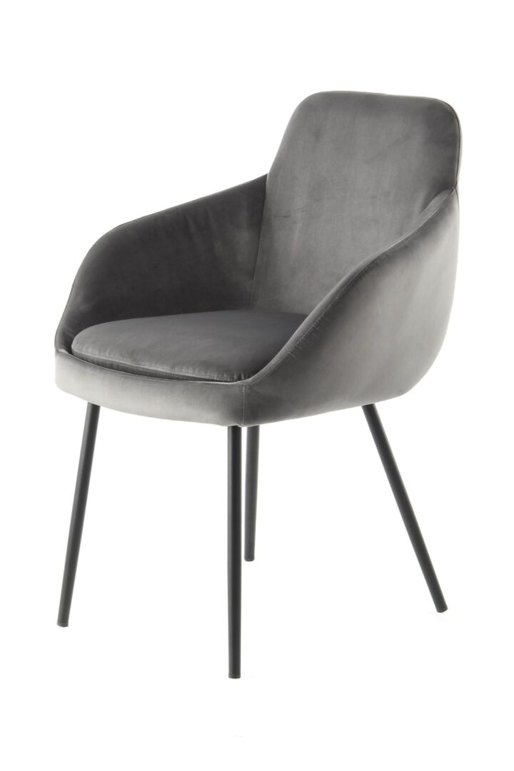 Stoel Cobain 800 Grijs: Grijze stoel uit de "Nieuwe Sfeer" set van 2.