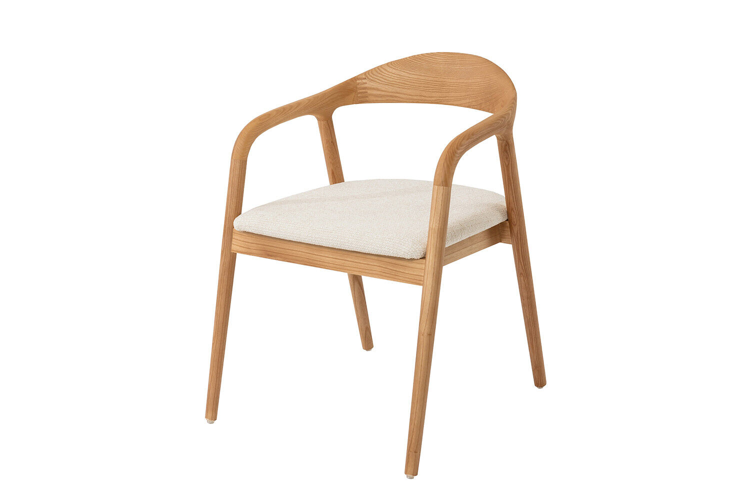 Eetkamerstoel Claire Essenhout Naturel Beige van Nieuwe Sfeer.